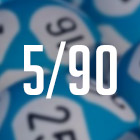 5/90 fixed odds lotto